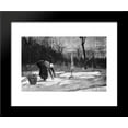 thumbnail image 1 of Woman Spreading Out Laundry on a Field 20x24 Framed Art Print by Vincent van Gogh, 1 of 2
