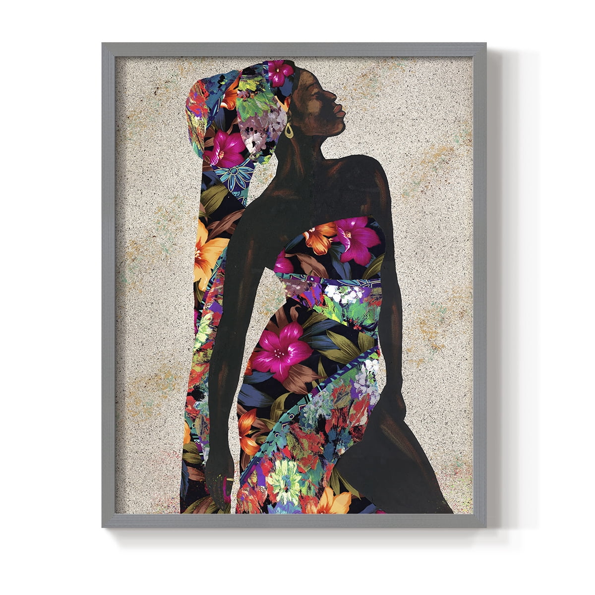 Woman Strong I Framed Print - Solid Wood in Single Picture Frame Solid Wood 2 Framed Print
