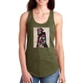 thumbnail image 1 of Woman Strong I Racerback Tank Women -Alonzo Saunders Designs, Female x-Small, 1 of 4