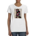 thumbnail image 1 of Woman Strong I T-Shirt Women -Alonzo Saunders Designs, Female x-Large, 1 of 4