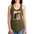 thumbnail image 1 of Woman Strong Iii Racerback Tank Women -Alonzo Saunders Designs, Female Small, 1 of 4