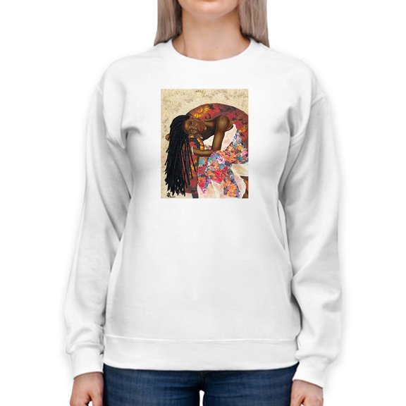 Woman Strong Iii Sweatshirt Women -Alonzo Saunders Designs, Female 4X-Large
