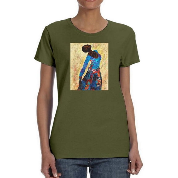Woman Strong Iv T-Shirt Women -Alonzo Saunders Designs, Female 3X-Large