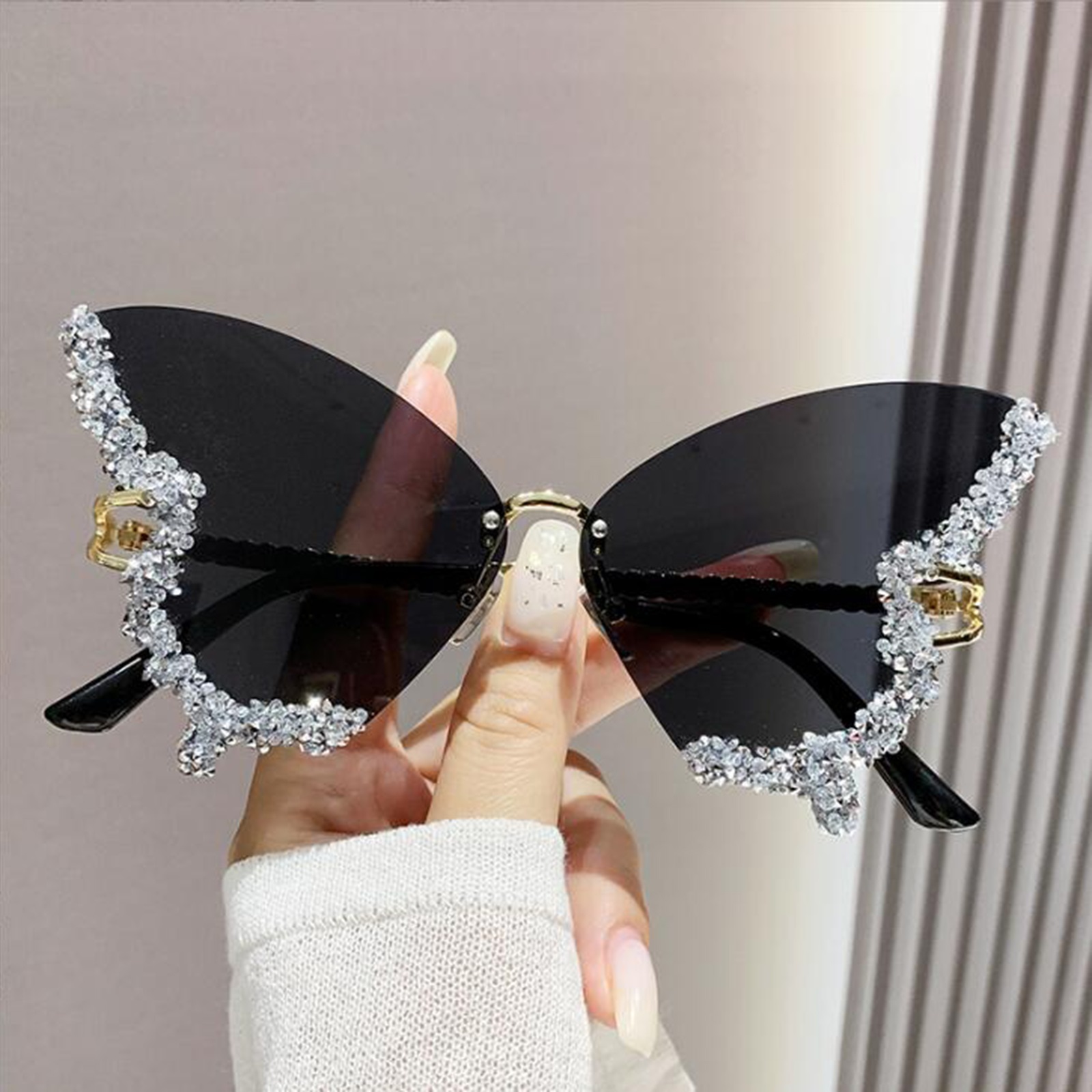 Butterfly Sunglasses with UV Protection Hawkers Tango - Butterfly Sunglasses for Men and Women - 100  main image 3