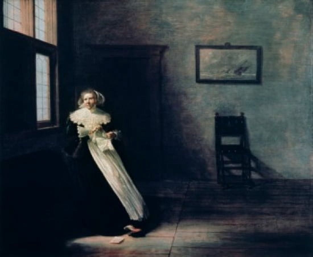 Woman Tearing Up A Letter 1631 Hals Frans(ca1581-1666 Dutch) Oil On Wood Panel Landesmuseum Mainz Germany Canvas Art - Frans Hals (18 x 24)