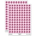 thumbnail image 1 of Woman Tennis Player Sports 200+ Round Stickers - Light Pink - Matte Finish - 0.50" Size, 1 of 3