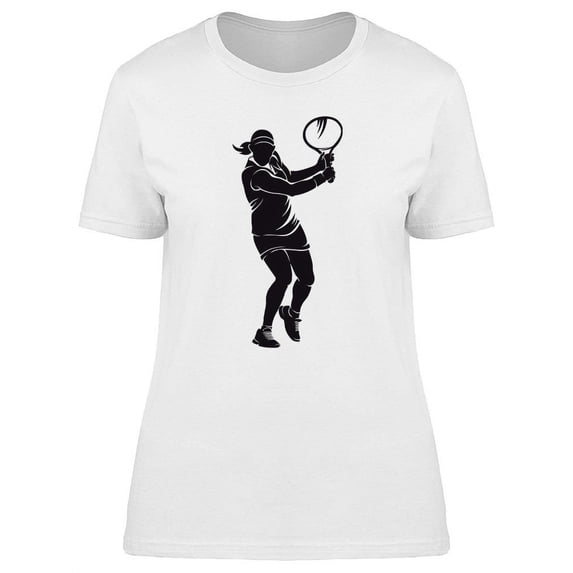 Woman Tennis-player T-Shirt Women -Image by Shutterstock, Female 3X-Large