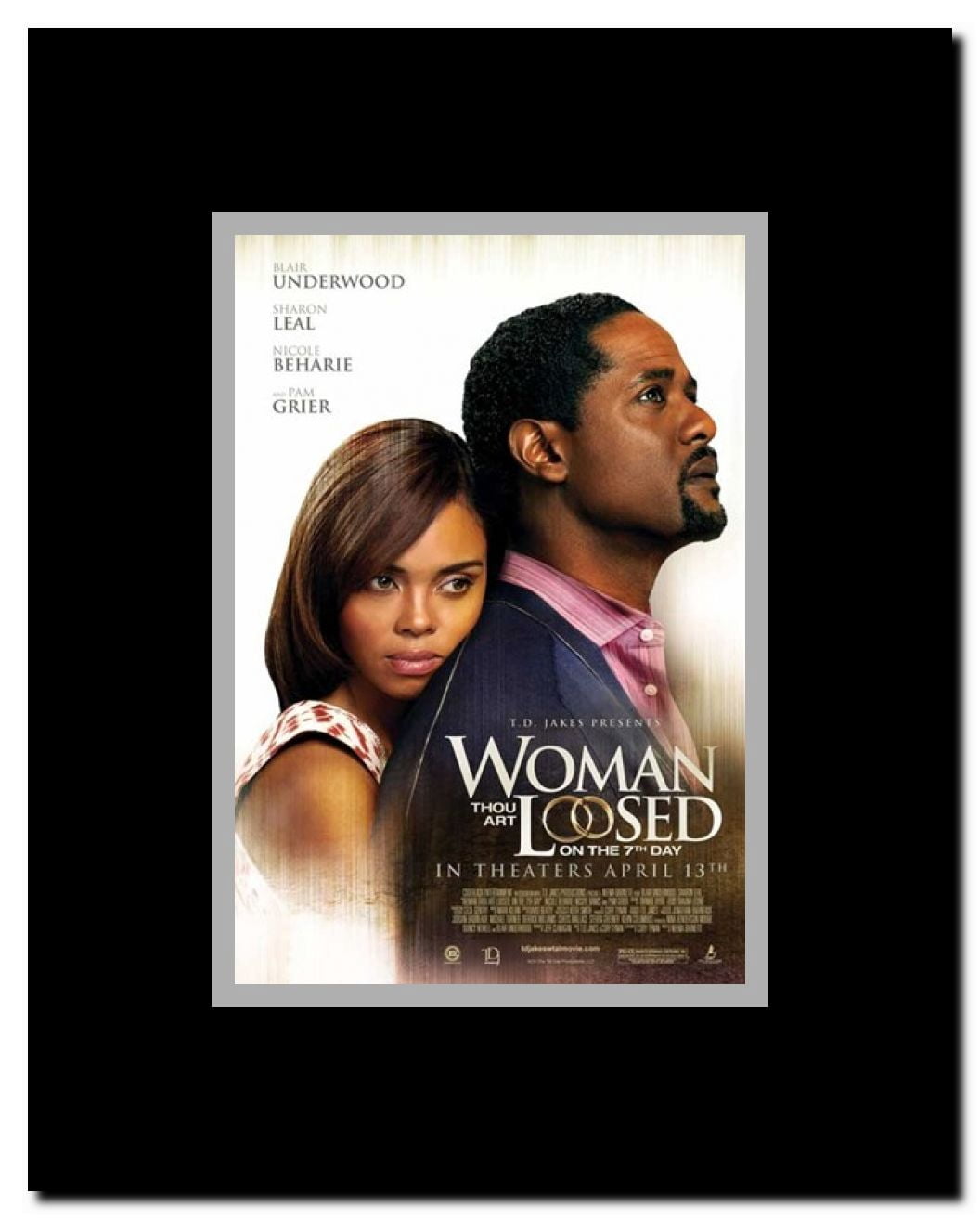 Woman Thou Art Loosed!: On the 7th Day Framed Movie Poster