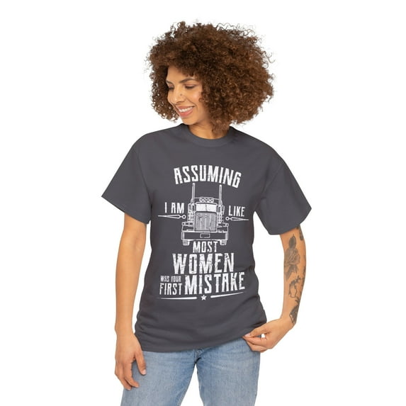 Woman Truck Driver Female Trucker T-shirt