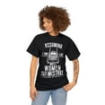 thumbnail image 1 of Woman Truck Driver Female Trucker T-shirt, 1 of 4