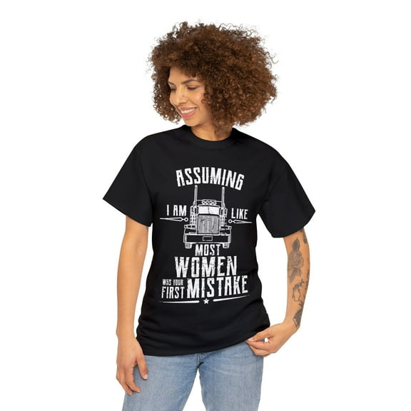 Woman Truck Driver Female Trucker T-shirt