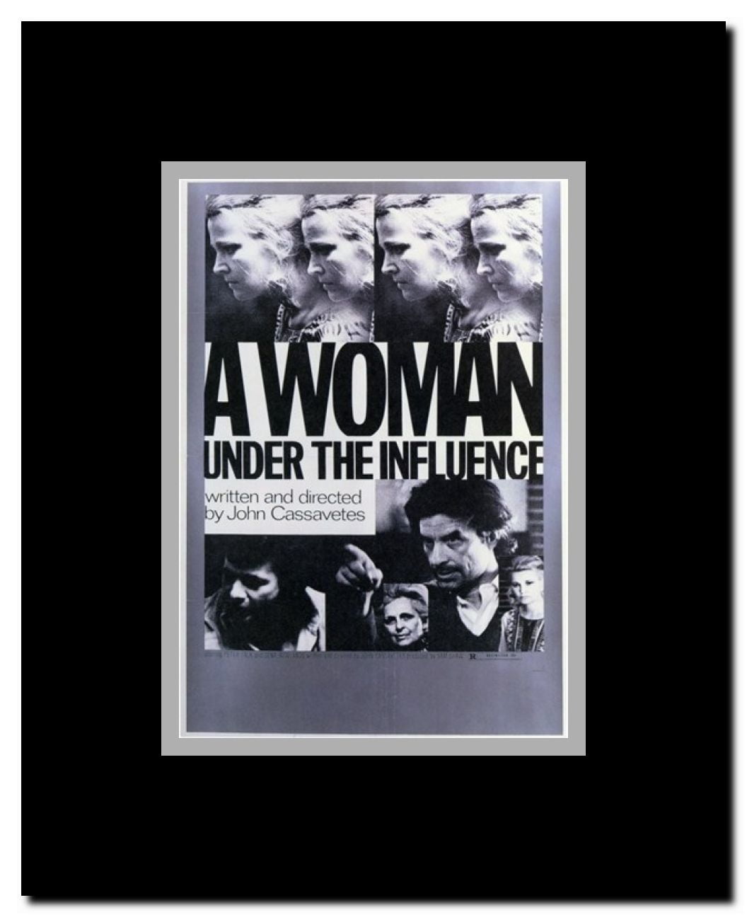 Woman Under the Influence Framed Movie Poster