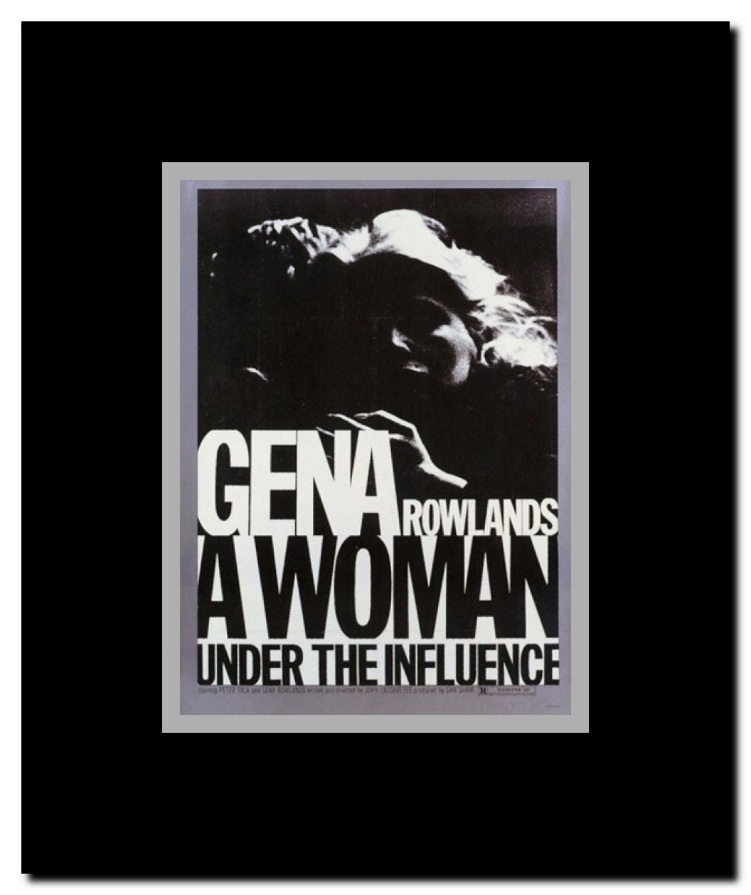 Woman Under the Influence Framed Movie Poster