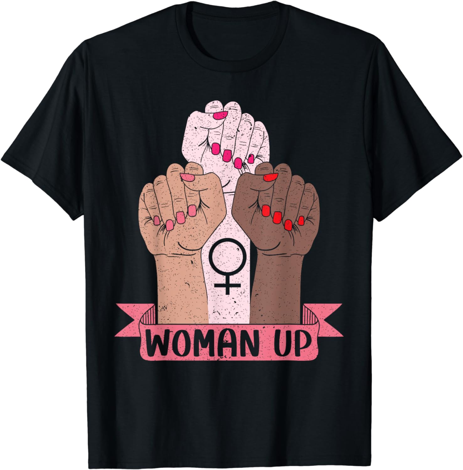 Woman Up Feminist Feminism Women Empowerment Gender Equality T-Shirt ...