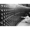 thumbnail image 1 of Woman Using The Card Catalog At The Main Reading Room Of The Library Of Congress History (36 x 24), 1 of 2