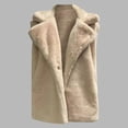 thumbnail image 1 of Womans Vests Vest Women Button Down Sleeveless Fuzzy Women Winter Clothes Cold Weather Clothes for Women, 1 of 5