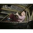 thumbnail image 1 of Woman War Worker Riveting An A-20 Bomber. Douglas Aircraft Company Plant History (24 x 18), 1 of 1