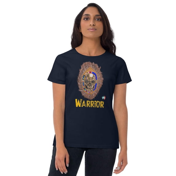 Women's graphic Warrior t-shirt: Maasai