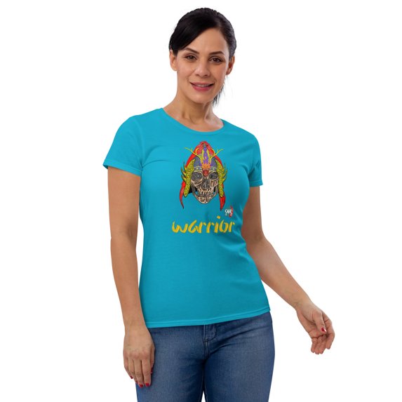 Women's graphic Warrior t-shirt: Wushi (Chinese)