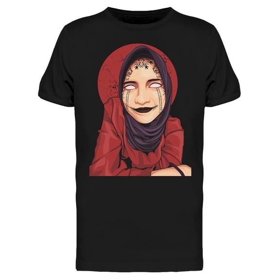 Woman Wearing A Hijab T-Shirt Men -Image by Shutterstock, Male Small