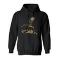 thumbnail image 1 of Woman With A Fruit Basket Hoodie Women -Image by Shutterstock, Female Large, 1 of 4