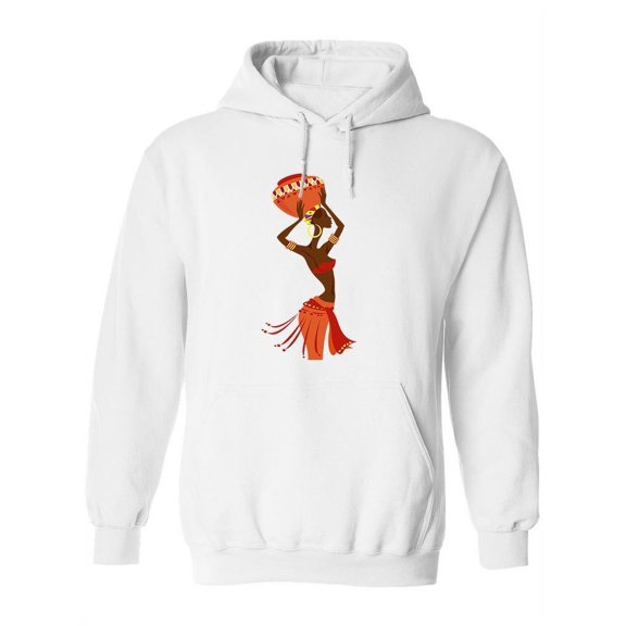 Woman With A Great Turban Hoodie Women -Image by Shutterstock, Female Large