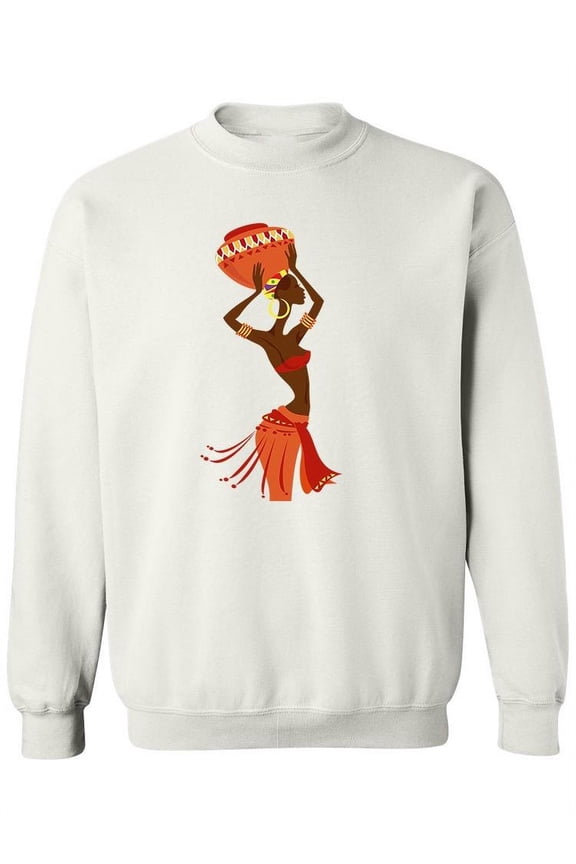 Woman With A Great Turban Paint Sweatshirt Women -Image by Shutterstock, Female Large