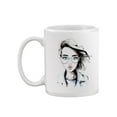 thumbnail image 1 of Woman With Hair In The Wind Mug - Image by Shutterstock, 1 of 4