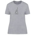 thumbnail image 1 of Woman With Laptop T-Shirt Women -Image by Shutterstock, Female Large, 1 of 2