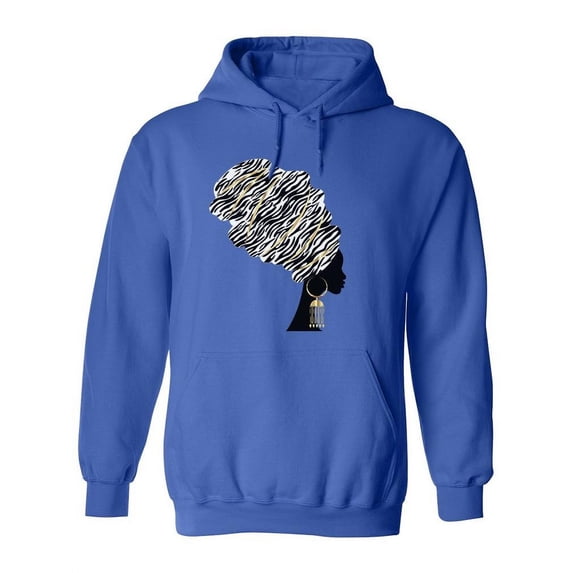 Woman With Traditional Turban Hoodie Women -Image by Shutterstock, Female Medium