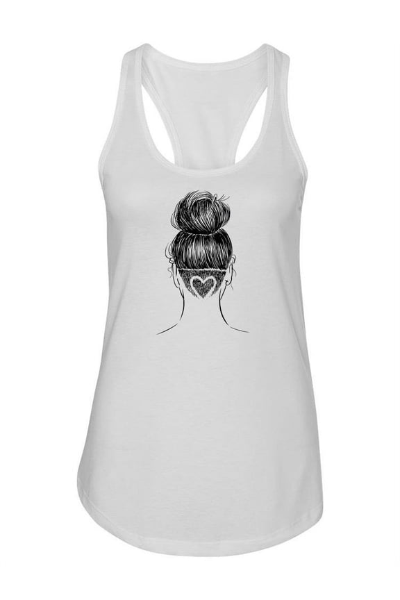 Woman With Undercut Style Tank Women -Image by Shutterstock, Female Large