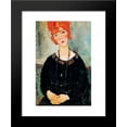 thumbnail image 1 of Woman With a Necklace 20x24 Framed Art Print by Modigliani, Amedeo, 1 of 2