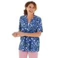 thumbnail image 1 of Woman Within Plus Size 7-Day Layer-Look Elbow-Sleeve Tee, 1 of 6