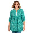 thumbnail image 1 of Woman Within Plus Size 7-Day Layered-Look Tunic, 1 of 3