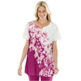 thumbnail image 1 of Woman Within Plus Size 7-Day Notch-Neck Tunic, 1 of 6