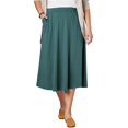 thumbnail image 1 of Woman Within Plus Size 7-day Knit A-line Skirt, 1 of 6