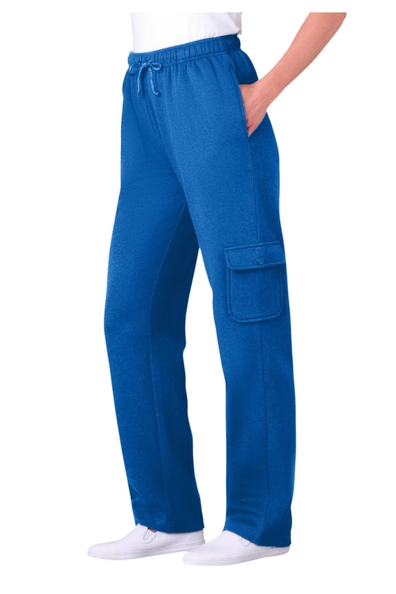 Plus Size Better Fleece Cargo Sweatpant (Petite & Tall Available)