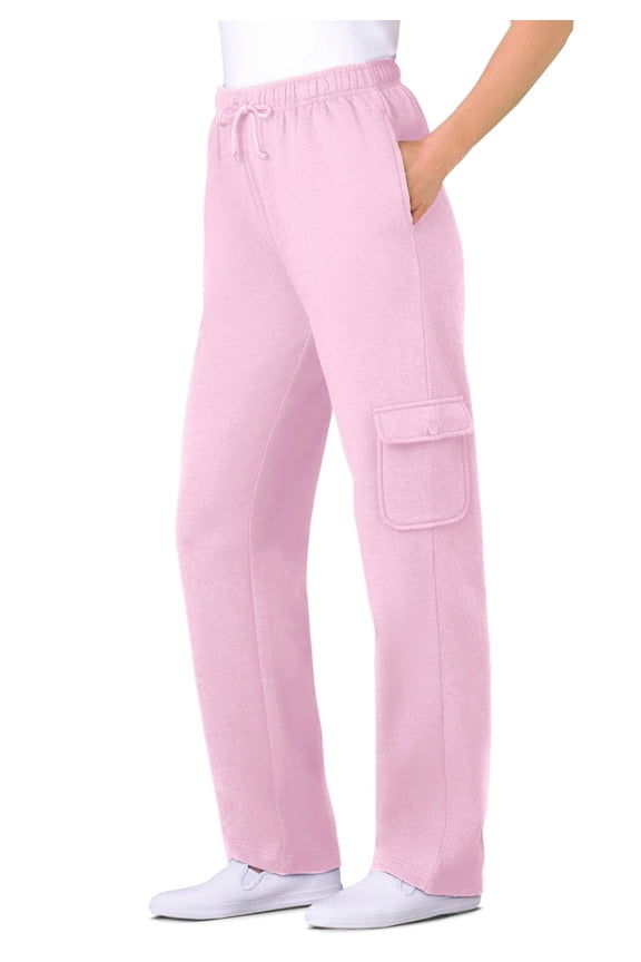 Plus Size Better Fleece Cargo Sweatpant (Petite & Tall Available)