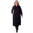 thumbnail image 1 of Woman Within Plus Size Button Front Corduroy Dress, 1 of 1