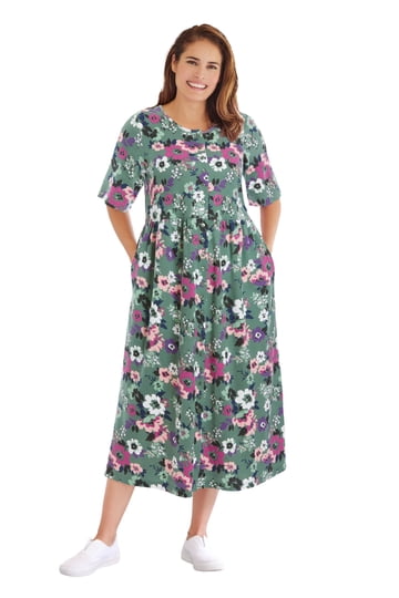 casual woman within dresses Everyday Wear Plus Size Dresses For Mother's Day