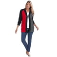 thumbnail image 1 of Woman Within Plus Size Shaker Button-Front Cardigan Sweater, 1 of 6