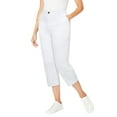 thumbnail image 1 of Woman Within Plus Size Carpenter Denim Capri, 1 of 4