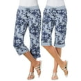 thumbnail image 1 of Woman Within Plus Size Convertible Length Cargo Capri/Bermuda, 1 of 6