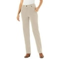 thumbnail image 1 of Woman Within Plus Size Corduroy Straight Leg Jeans, 1 of 6