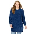 thumbnail image 1 of Woman Within Plus Size Crewneck Chenille Sweater, 1 of 6