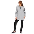 thumbnail image 1 of Woman Within Plus Size Embroidered Hoodie Sweatshirt, 1 of 4