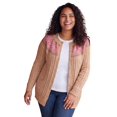 thumbnail image 1 of Woman Within Plus Size Fair Isle Cardigan Sweater, 1 of 5