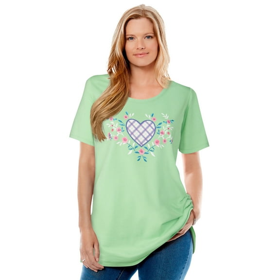 Woman Within Plus Size Graphic Tee