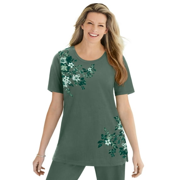 Woman Within Plus Size Graphic Tee