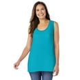 thumbnail image 1 of Woman Within Plus Size High-Low Tank, 1 of 6